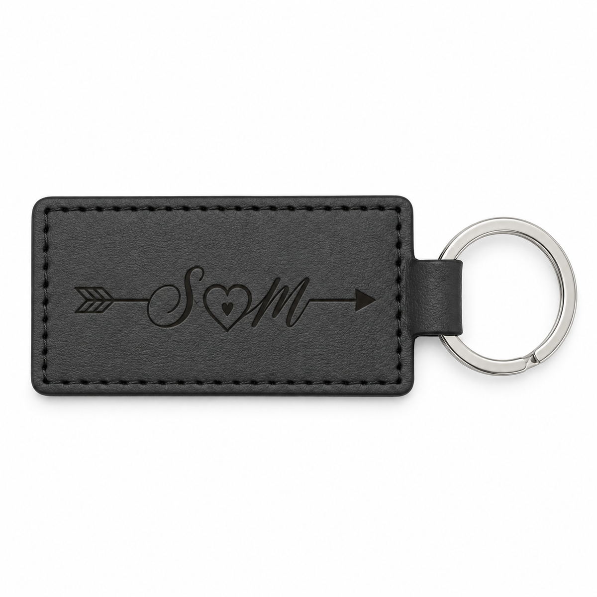 Porte-clés personnalisable rectangulaire