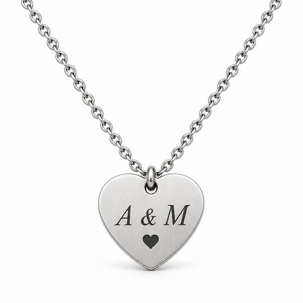 Collier personnalisable en acier inoxydable